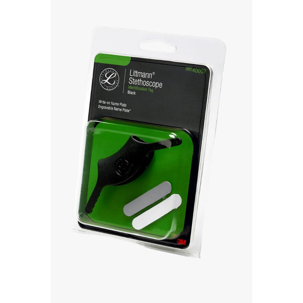 Littmann Stetoskop ID-mærke, Sort