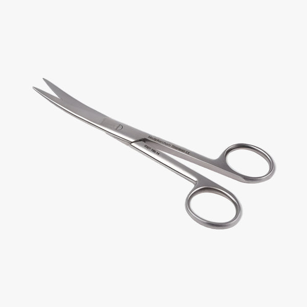 Operationssaks spids-spids buet 14 cm