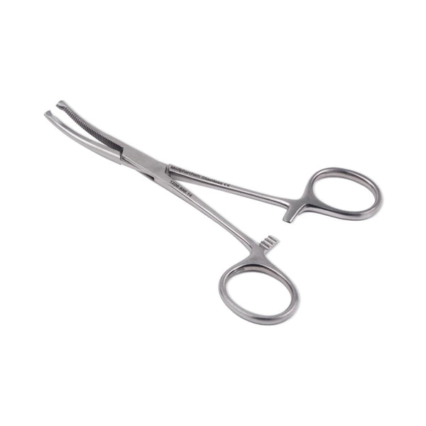 Kocher arterieklemme buet 16 cm 1x2 tænder