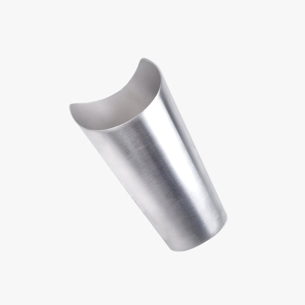 Øreskylleskål 16 cm aluminium