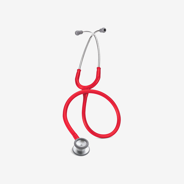 Stetoskop Littmann Classic II Pediatric Rød med brystdel i børstet rustfrit stål