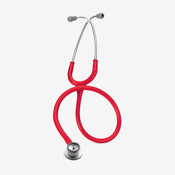 Stetoskop Littmann Classic II Infant Rød med brystdel i børstet rustfrit stål
