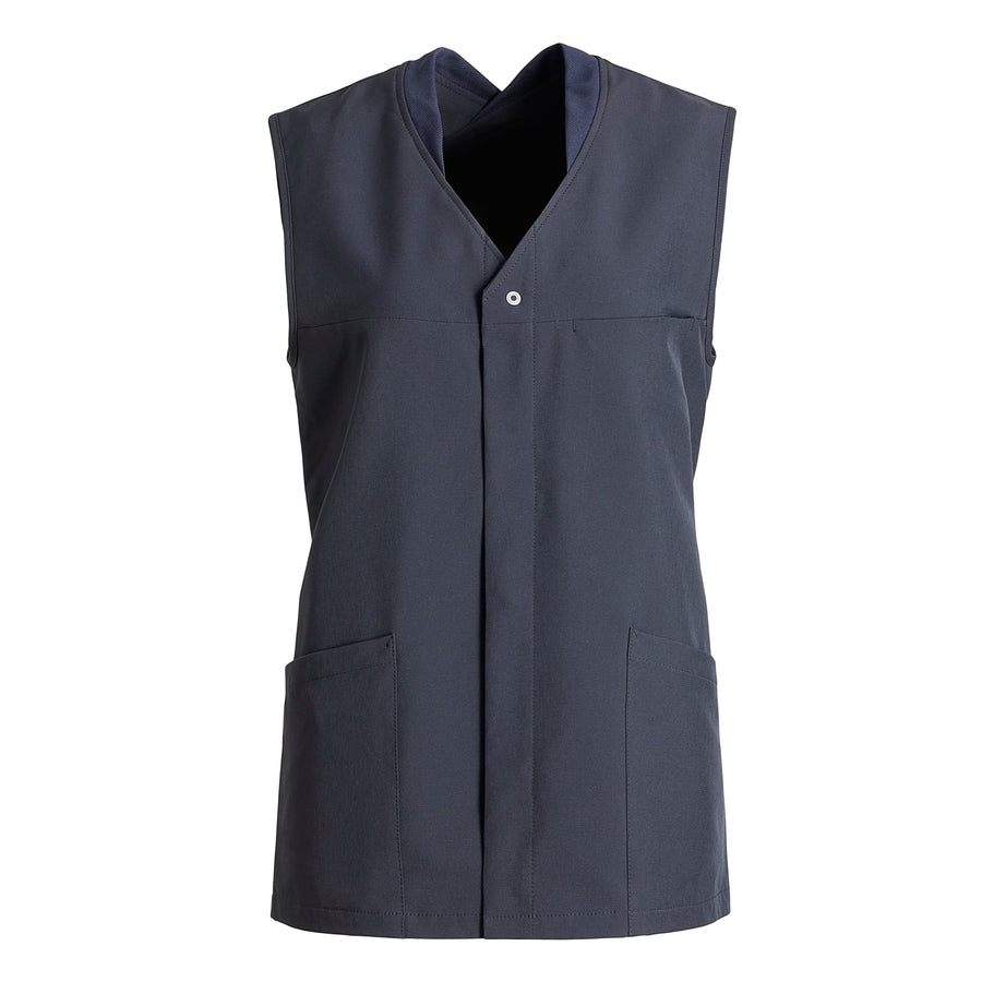 Väst Kentaur 4-way stretch – korsad hals, unisex – Mörkblå