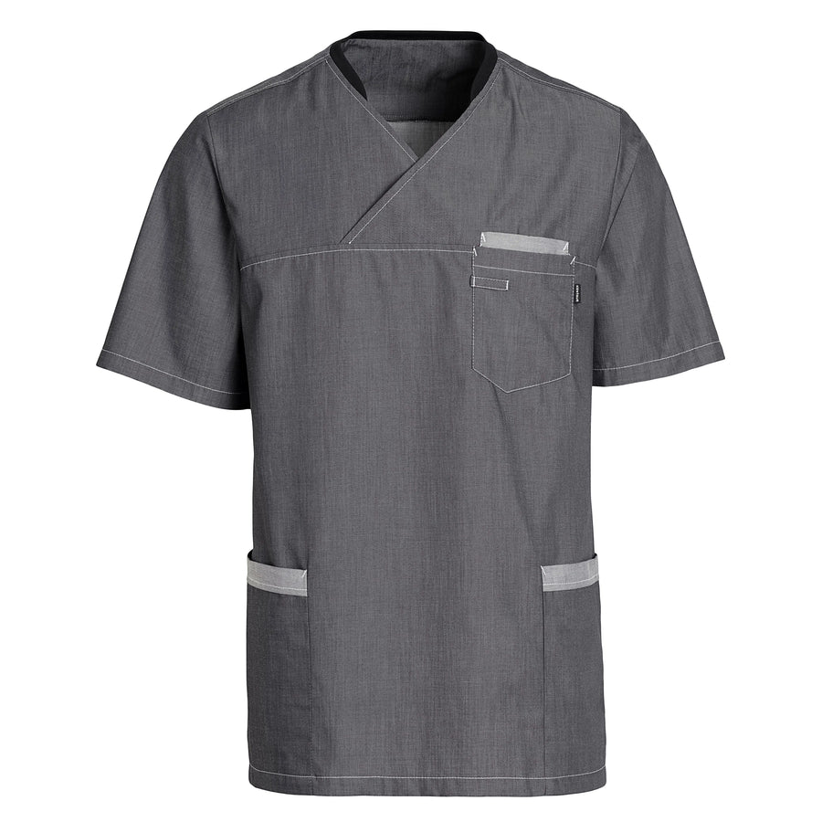 Bussarong Kentaur med kinakrage – unisex – Super grey