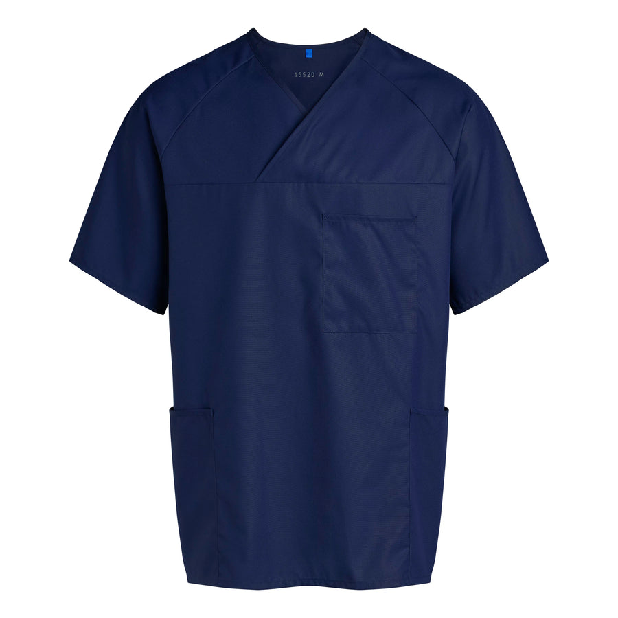 Scrubstopp Kentaur Comfy Fit – klassisk V-ringning, unisex – Marinblå