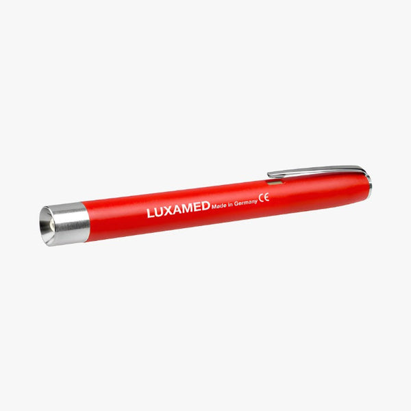 Penlampe Luxamed — LED rød med batterier