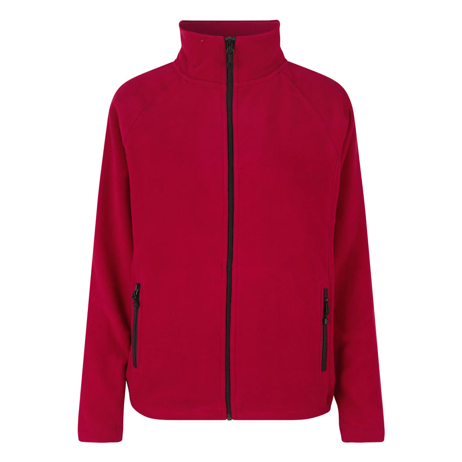 Fleecekofta ID Microfleece 0805 – dam – Röd
