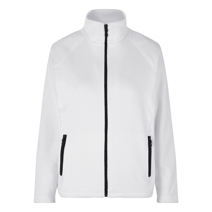 Fleecekofta ID Microfleece 0805 – dam – Vit