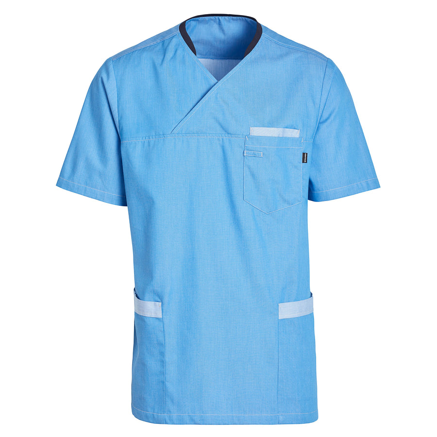 Bussarong Kentaur med kinakrage – unisex – Super blue