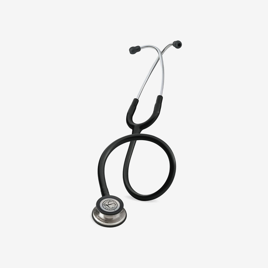 Stetoskop Littmann Classic III Sort med brystdel i børstet rustfrit stål