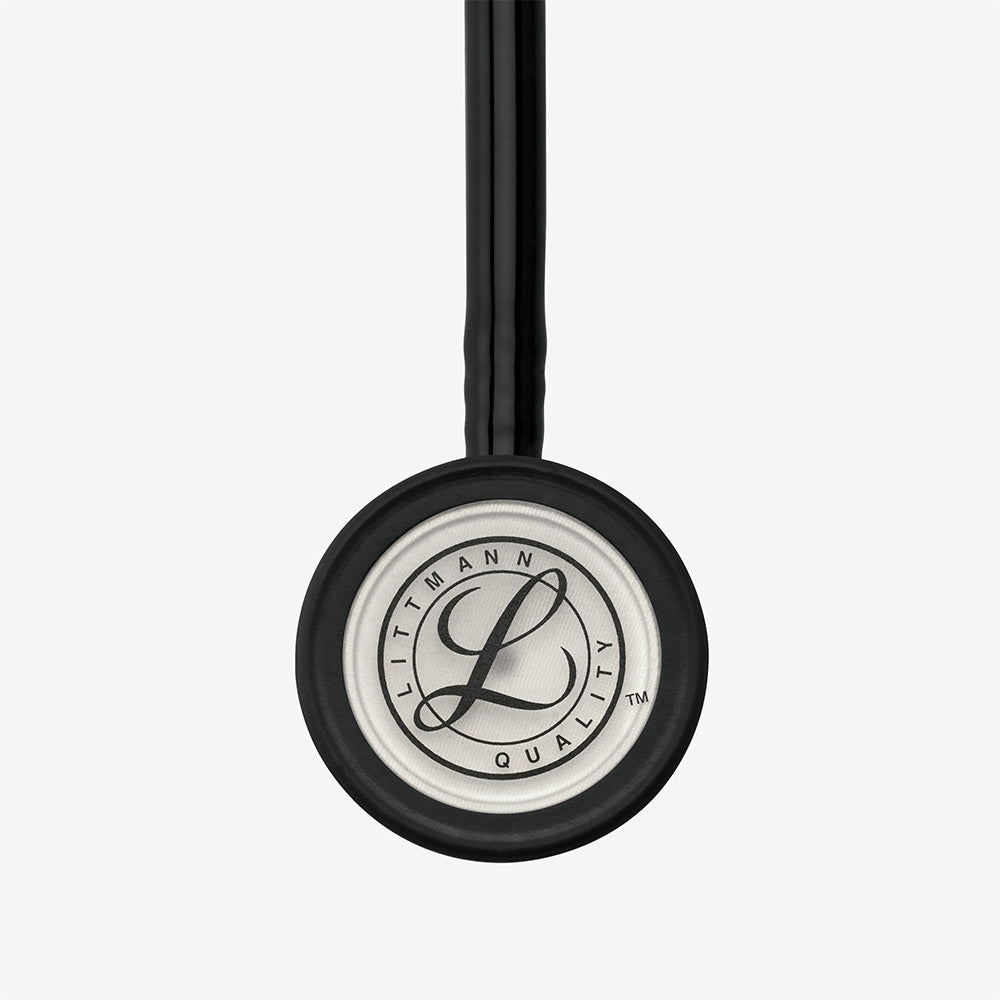 Stetoskop Littmann Classic III Sort med brystdel i børstet rustfrit stål