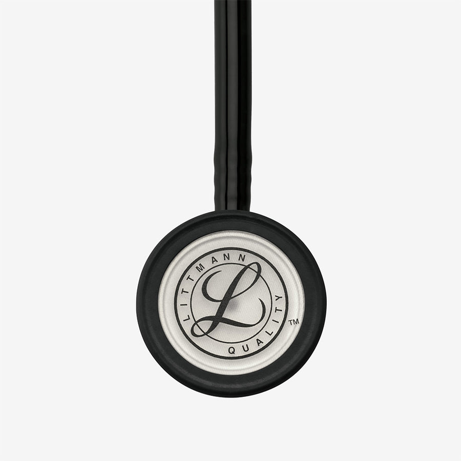 Stetoskop Littmann Classic III Sort med brystdel i børstet rustfrit stål